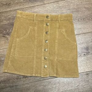 Altar’d state corduroy‎ mini skirt small